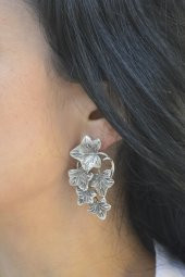 STONEAGE JEWELLERY Yaprak Küpe thumbnail 1