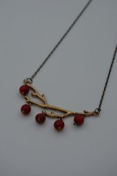 STONEAGE Kolye Mercan Taşlı Ağaç Dalı thumbnail 1