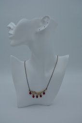 STONEAGE Kolye Mercan Taşlı Ağaç Dalı thumbnail 5