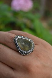 STONEAGE Kristopras Taşlı Ayarlanabilir Bayan Yüzük thumbnail 1