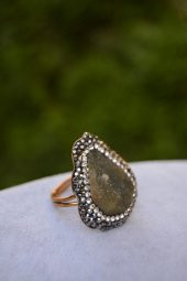 STONEAGE Kristopras Taşlı Ayarlanabilir Bayan Yüzük thumbnail 2