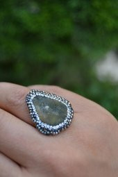 STONEAGE Kristopras Taşlı Ayarlanabilir Bayan Yüzük thumbnail 3