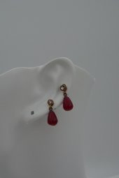 STONEAGE Küpe Mayorka Taşlı Mini Damla thumbnail 5