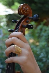 STONEAGE Melek Kanat Altın Kaplama Bayan Yüzük thumbnail 5