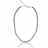 STONEAGE Siyah İnci Doğal Taş Aşk Bayan Kolye - 2