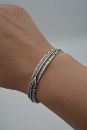 STONEAGE Unisex Tüy Yaprak Figürlü Bohem Ayarlanabilir Spor Bilek thumbnail 1