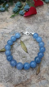 STONEAGE Yeşim Doğal Taş Bayan Bileklik - 1