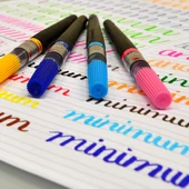 Pentel Arts Colour Brush Fırça Uçlu Boya Kalemi - Yeşil XGFL-104X thumbnail 8