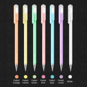 Pentel Hybrid Milky 0.8mm 7'li Pastel Jel Kalem Set thumbnail 3