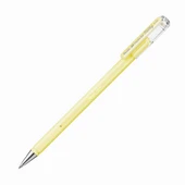 Pentel Hybrid Milky 0.8mm Jel Kalem - Pastel Sarı - 1