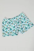 Erkek Çocuk Lastikli Tropikal Deniz Şortu thumbnail 2