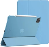 Apple iPad Pro 13inç M4 2024 Kılıf PU Deri Smart Standlı Case A2925 A2926 A3007 - 11