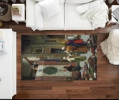 Dijital Baskılı Halı Tüccarı Desenli Halı - 1