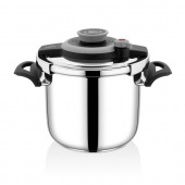 Falez Power Cook 9 Lt Düdüklü Tencere Siyah - 1