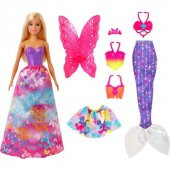 BARBIE DREAMTOPIA DÖNÜŞEN PRENSES BEBEK OYUN SETİ - 1