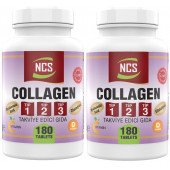 Ncs Hidrolize Collagen (kolajen) Type (tip) 1-2-3 Hyaluronic Acid Vitamin C Glutatyon 180 Tablet 2 Adet - 1