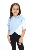 Kız Çocuk Crop Kapüşonlu Sweatshirt Px 9332.1 thumbnail 9