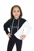 Kız Çocuk Crop Kapüşonlu Sweatshirt Px 9332.1 thumbnail 1