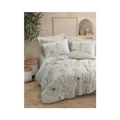 Cotton Box Saten Nevresim Takımı Çift Kişilik Lucida Bej - 1