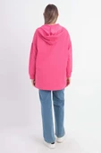 Fuşya-Fermuarlı Sweat Hırka thumbnail 4