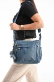 571 collections Çapraz Askılı Ultra Hafif Çok Cepli Bayan Omuz Çantası Mavi (Model: 571-6M) - 2