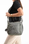 571 collections Çapraz Askılı Ultra Hafif Çok Cepli Bayan Omuz Çantası Gri (Model: 571-6M) thumbnail 2