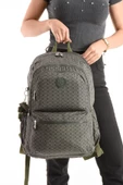 571 collections Ultra Hafif Sırt Çantası Okul Seyahat Unisex Desenli Yeşil (Model: 571-1C) - 3