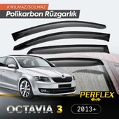 Skoda Octavia 3 2013+ Cam Rüzgarlığı V2 Düz - 1