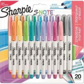 Sharpie Fosforlu Kalem Snote Çok İşlevli Karışık 20 Li Bls - 1