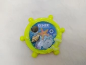 Dümen Görünümlü Epoksi Yeşil Magnet Mıknatıslı Deniz Kabuklu Kemer Yazılı Buzdolabı Süsü - 2