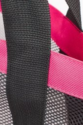 2 Adet Soğuk Tutucu Plaj Çantası + 2 Adet Buz Aküsü Kamp Piknik Termos Çantası Pembe Mavi Renk - 9