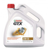 Castrol GTX 20W50 Motor Yağı 4 Litre - 1