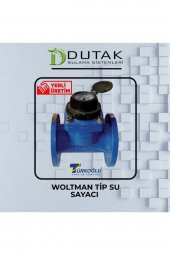 Woltman Tarımsal Su Sayacı Dn80 - 3" - - 2