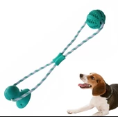 Vantuzlu Köpek Diş Temizleme ve Eğlence Oyuncağı 50 Cm - 1