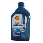 Shell Advance AX7 4T 10W-40 1 Lt - 4 Zamanlı Motosiklet Motor Yağı - 1