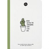 Keskin Color Sert Kap.Ciltili Defter Hisli Şeyler 14x20 64 YP Çizgili Beni Seven Dikenime Katlansın - 1