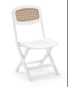 Omnipazar SY-2530 Katlanır Lüks Plastik Sandalye - 1