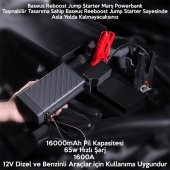 Baseus Reboost Jump Starter 220V-100W 4000mAh Marş Powerbank - 3
