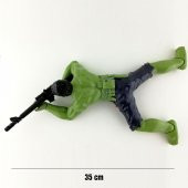 Sürünen Hulk Oyuncak Figürü - 30 Cm Işıklı Sesli - 9017 - 2