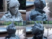 Overwatch izli Heykel Dekoratif Biblo Dekor Masaüstü - 12