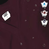 Şensel, Kadın Hastane Takım, V Yaka, Bordo -48E1115- İş Elbisesi - 6