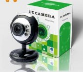 Webcam Pc Kamera Görüntülü Konuşma Led IşıkVMikrofonlu 720p ON OF - 1