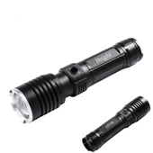 GHT-5761 XP90 LED 3 Mod Zoomlu Yağmur Suyu Geçirmez Şarjlı El Feneri - 1