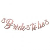 Rose Bride To Be Kaligrafi Banner - 1