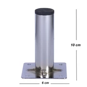 Nobel Mobilya Masa Sehpa Ayağı Metal Ayak 10 Cm (Renk Seçenekli) - 7