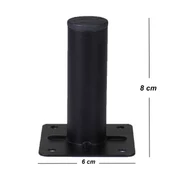 Nobel Mobilya Masa Sehpa Ayağı Metal Ayak 8 Cm (Renk Seçenekli) - 6