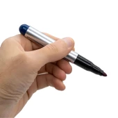 Kalıcı Çıkmaz Koli Kalemi Suya Dayanıklı İşaretleme Markalama Mavi Kalem Metal Cam Çuval Folyo - 3