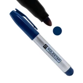 Kalıcı Çıkmaz Koli Kalemi Suya Dayanıklı İşaretleme Markalama Mavi Kalem Metal Cam Çuval Folyo - 5