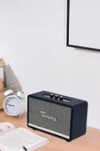 Torima D35 Siyah Nostalji Kablosuz Bluetooth Hoparlör - 4