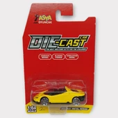 Metal Mini Arabalar  8 cm - Sarı - 2 thumbnail 5